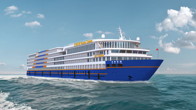 The new Victoria Isabella will carry 570 guests on China's Yangtze River.